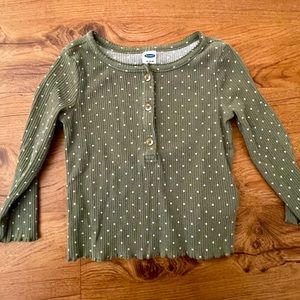 Old Navy Ribbed Long Sleeve Shirt